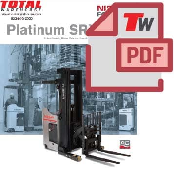 nissan srx standup counterbalance reach forklift features brochure thumbnail