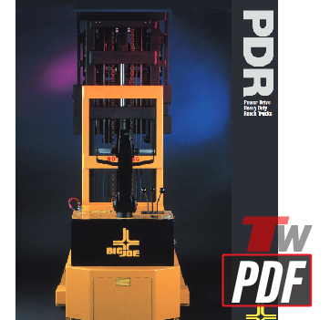 Big Joe PDR Power Drive Stacker Features Brochure