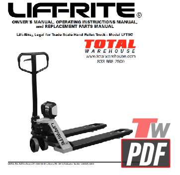 Lift-Rite Scale Jack Manual