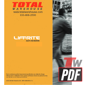 Lift-Rite Titan Product Reference guide