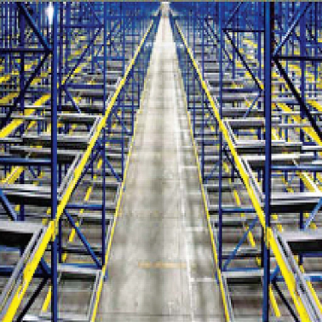 Push Back Pallet Rack Storage Systems - Total Warehouse