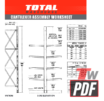 Cantilever Rack Assembly Instructions