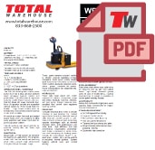 big joe wrt60 rider electric pallet jack specs brochure thumbnail