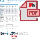 genie boom telescopic articulating lift z3422 specs brochure thumbnail