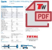 genie boom telescopic articulating lift z8060 specs brochure thumbnail