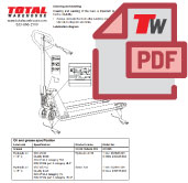 lift right start assist electric pallet jack owners manual