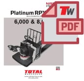 nissan rpx rider electric pallet jack specs brochure thumbnail