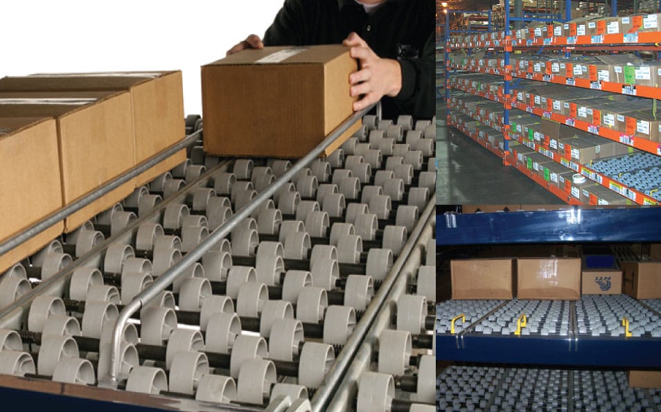 total warehouse storage carton flow systems overview product image