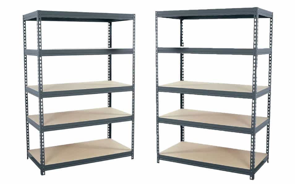 warehouse storage boltless shelving units overview product image