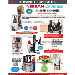 Page 18 - Unicarriers Sit Down Electric Forklifts