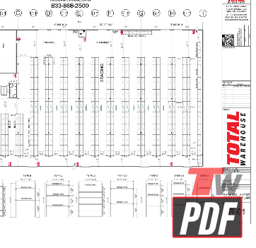 2,780 Pallet Positions / 36,436 Sq Ft Warehouse