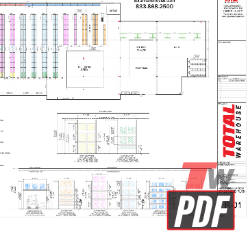 2,106 Pallet Positions / 61,625 Sq Ft Warehouse