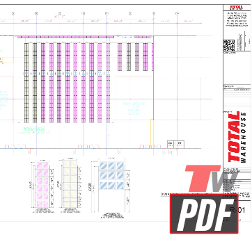 6316 Pallet Positions / 96,408 Sq Ft Warehouse