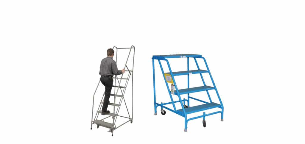 total warehouse push ladder retail platform