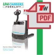 unicarriers wlx electric pallet jack specs brochure thumbnail