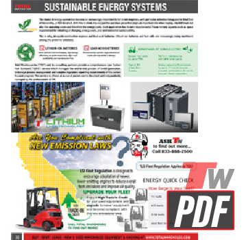 Forklift Batteries Catalog Page 32