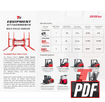 Get To Know Bolzoni Multi Pallet Handler