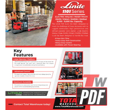 Linde 1101 Overview Sales Sheet