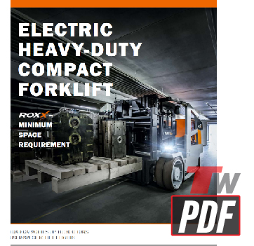 Hubtex Electric Heavy-Duty Compact Forklift Brochure