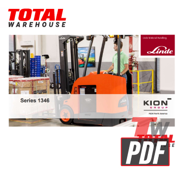 Linde 1346 Standup Counterbalance Forklift