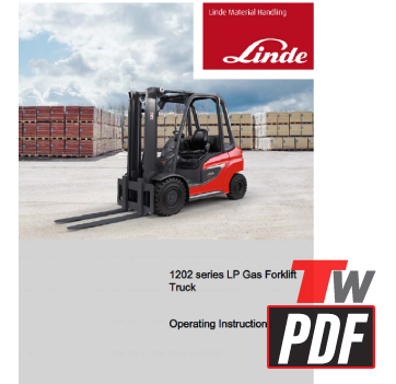 Linde 1202 Operator Manual