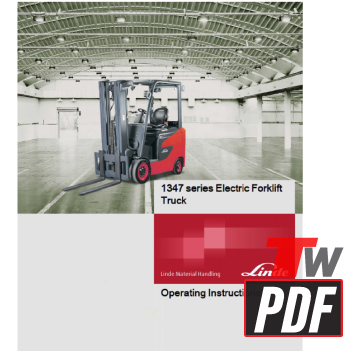 Linde 1347 4-Wheel Operation Manual