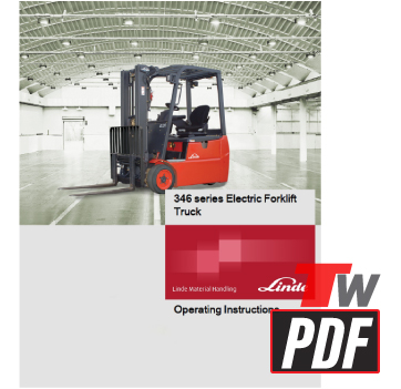 Linde 388 Operation Manual