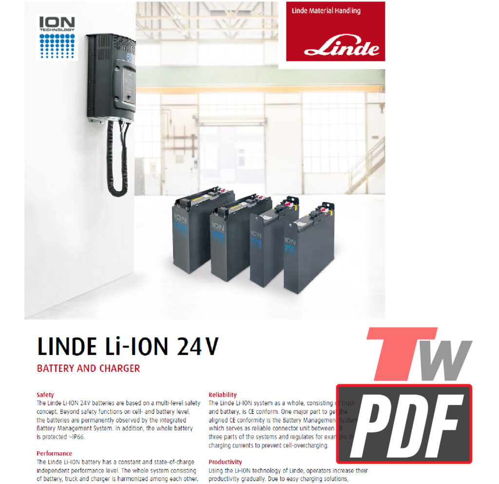 Linde-Li_ION-24V Specifications Brochure