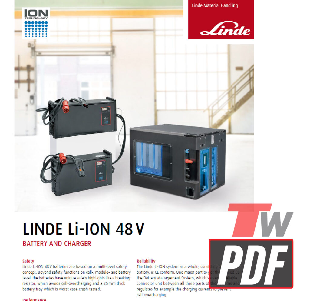 Linde-Li_ION-48V Specifications Brochure