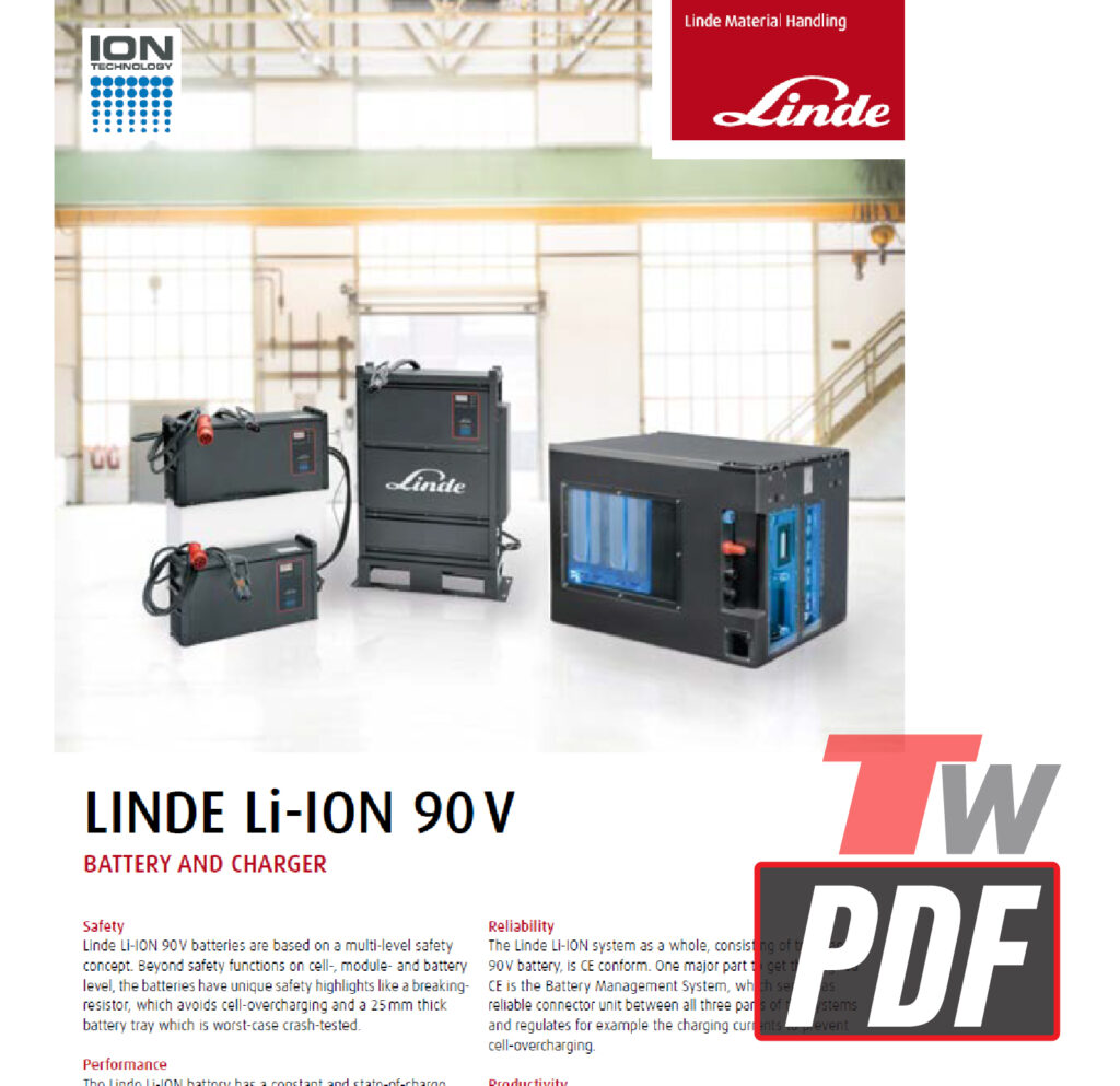 Linde-Li_ION-90V Specifications Brochure