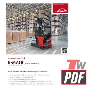 Linde R-Matic 1120 Brochure