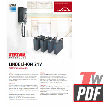 Linde-Li_ION-24V Specifications Brochure