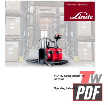 Linde EWR 1101 Operator Manual