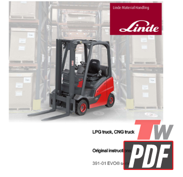 Linde 391 Operator Manual