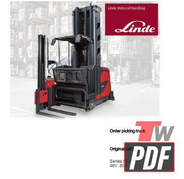 Linde 5231 Operator Manual