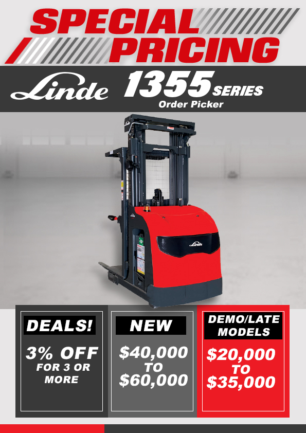 Linde 1355 Order Picker