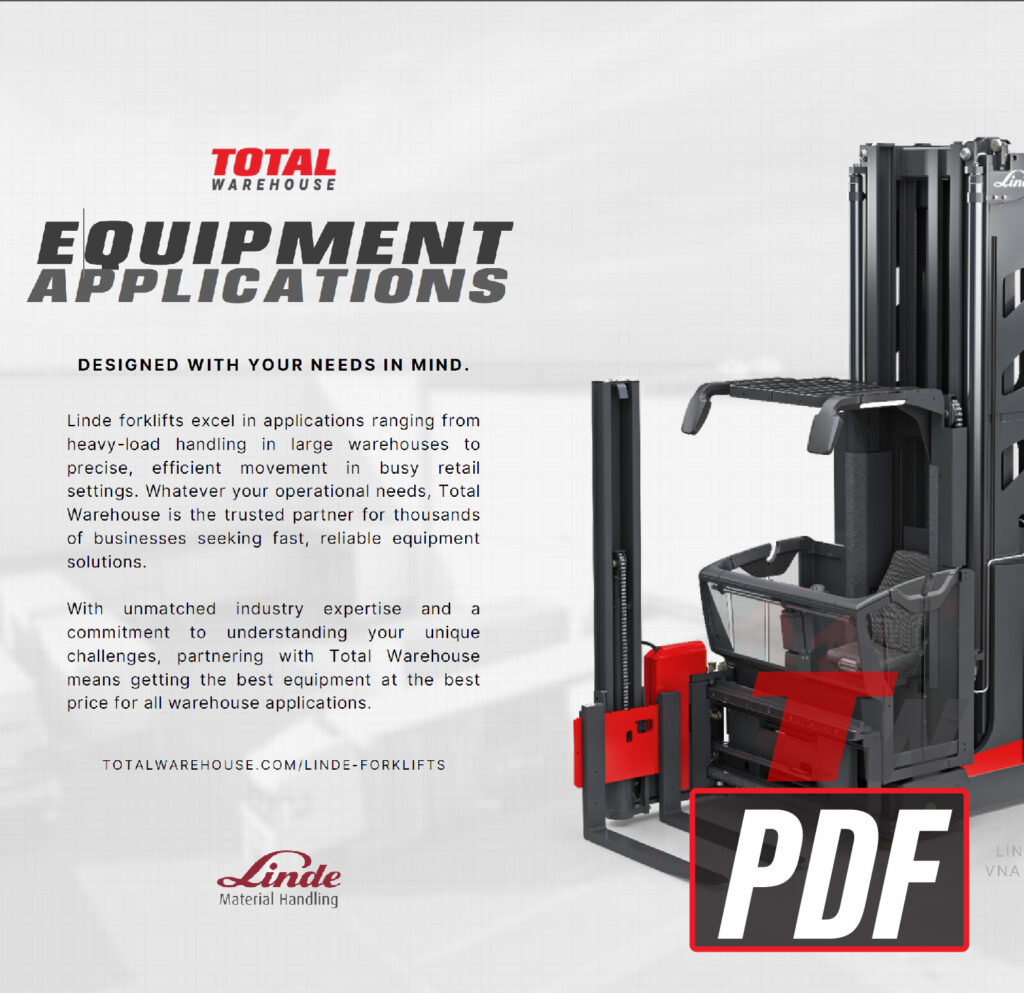 Linde Equipment Applications Guide